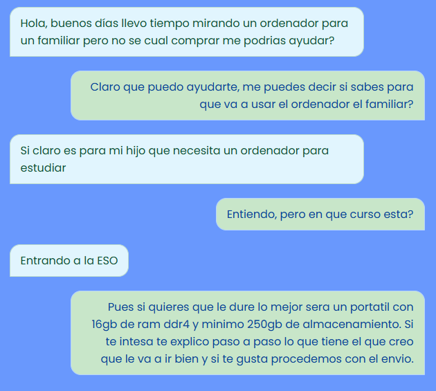 Chat de ayuda